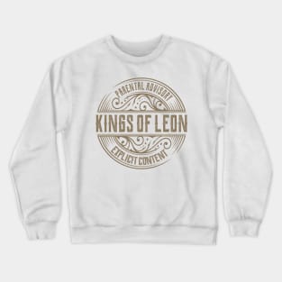 kings of leon vintage ornament Crewneck Sweatshirt